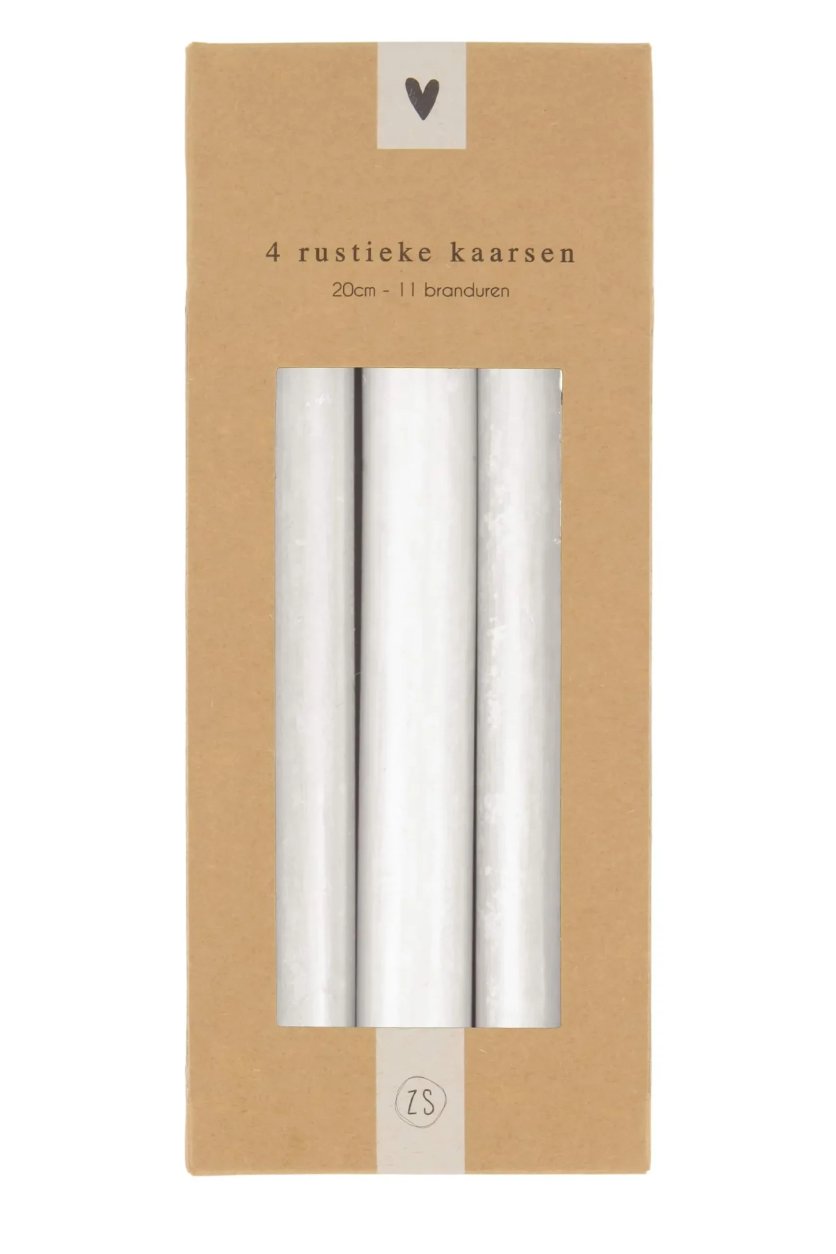zusss__rustieke_kaarsen_cm_wit_0.webp New 4 rustieke kaarsen 20cm Kaarsen