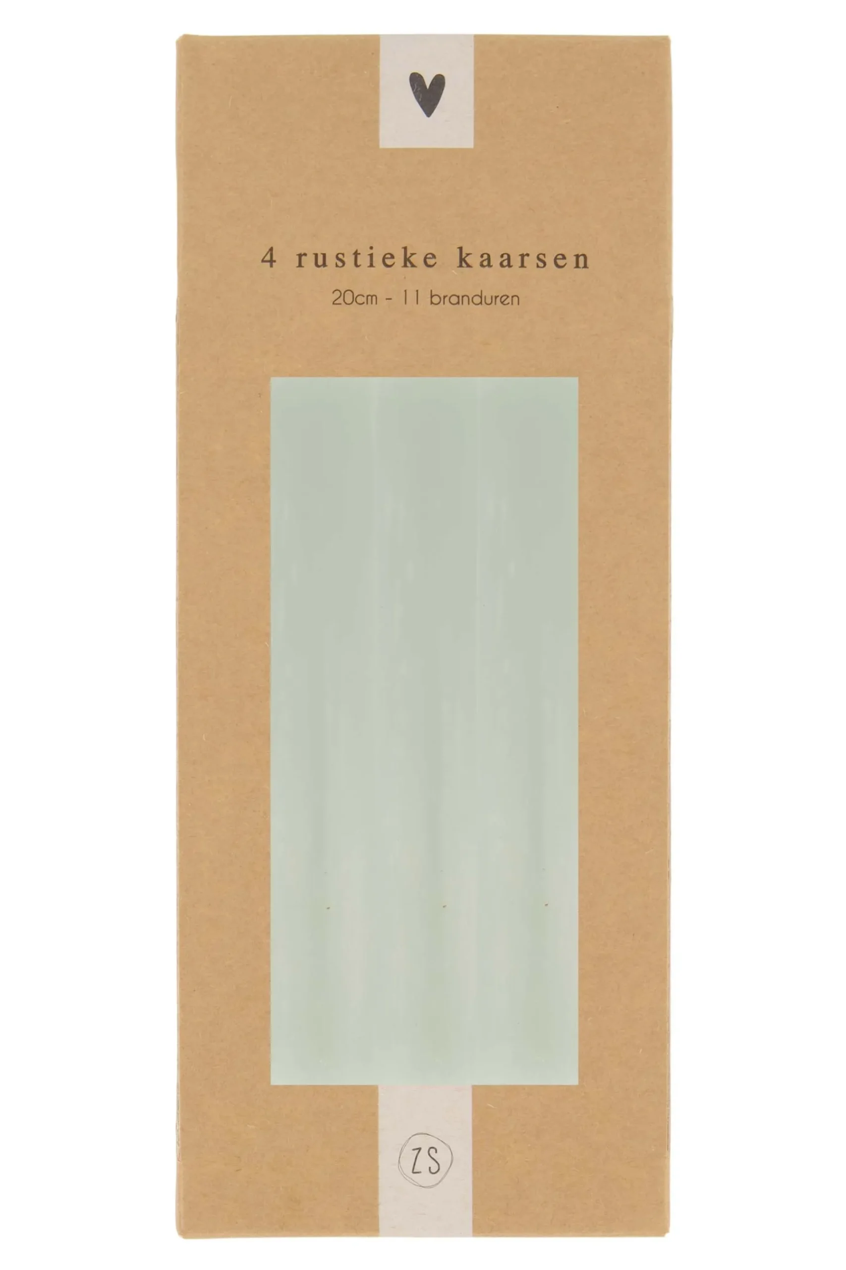 zusss__rustieke_kaarsjes__cm_saliegroen_0.webp Store 4 rustieke kaarsjes 20 cm saliegroen Kaarsen
