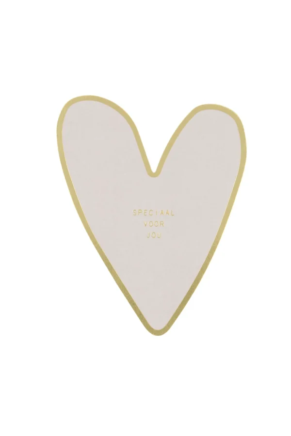 Clearance ansichtkaart hartje speciaal voor jou Kaartjes