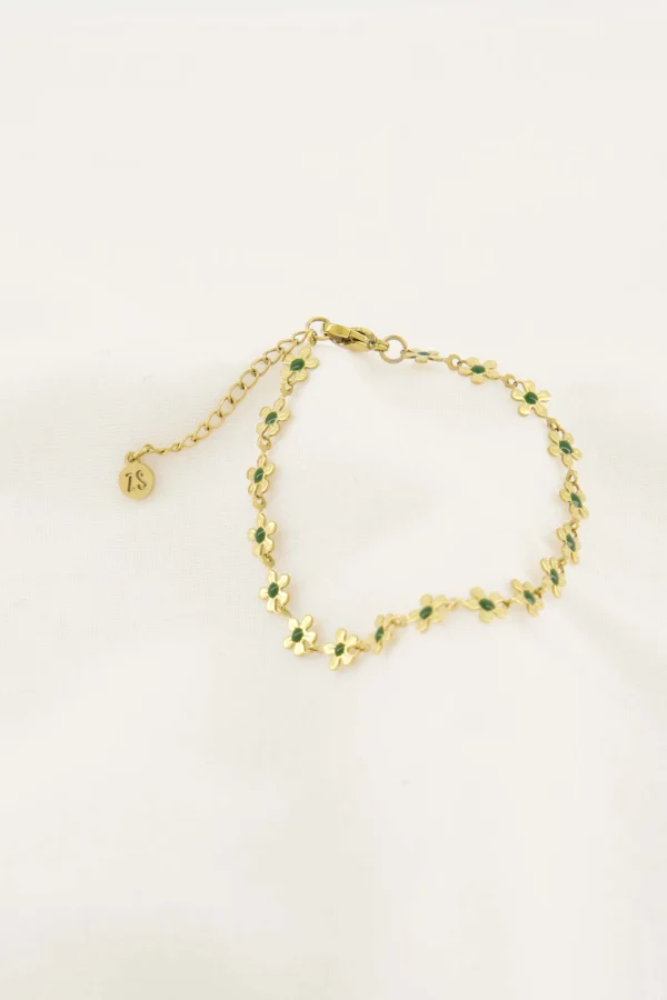 Fashion armband met bloemen Armbandjes