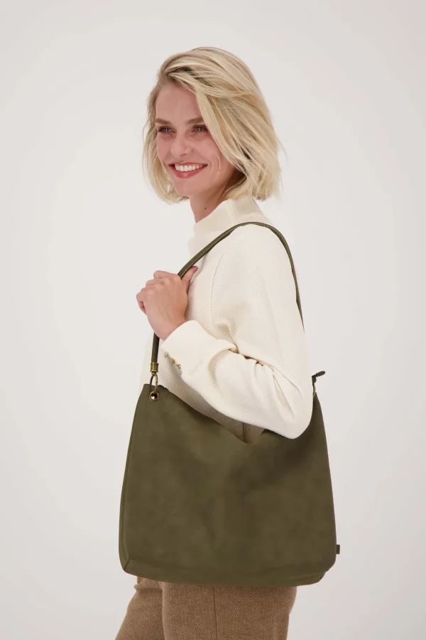 Shop basic schoudertas met hengsel L Schoudertassen & Handtassen