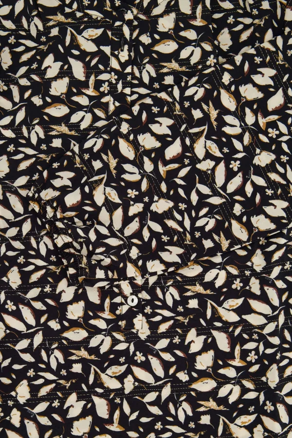 Best Sale blouse blaadjes print Tops