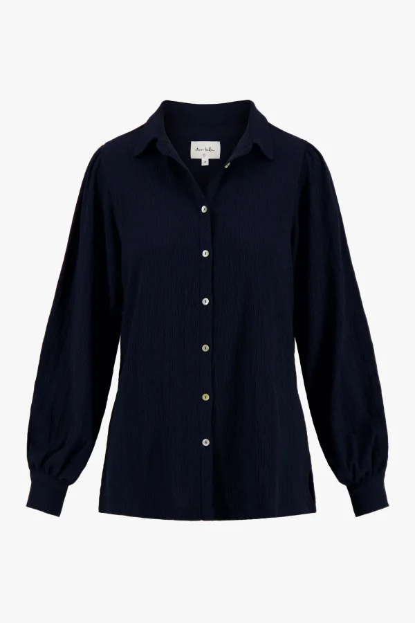 Best blouse in crinkle stof Tops