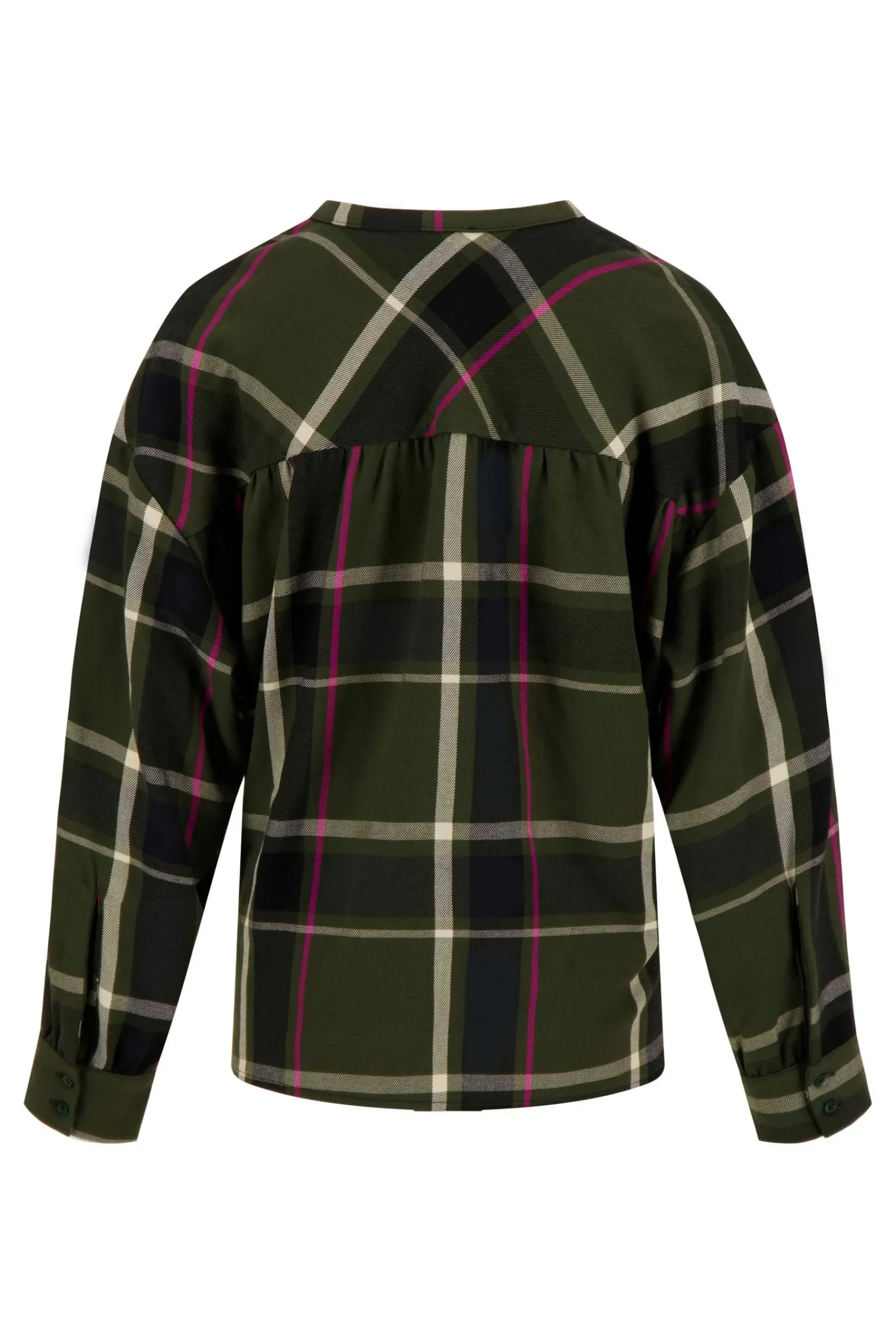 zusss_blouse_met_ruit_donkergroen_2.webp Best Sale blouse met ruit Tops