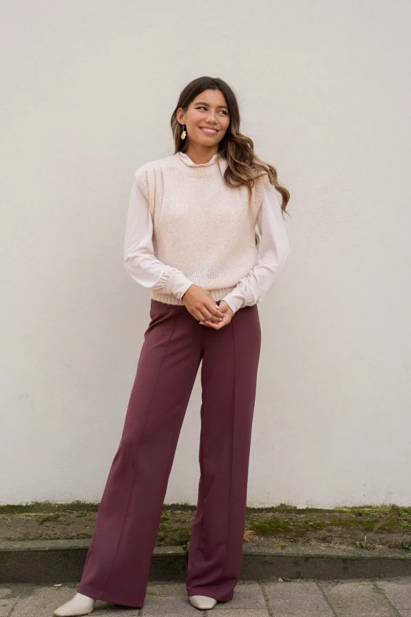 Sale broek met naad Broeken & Jeans