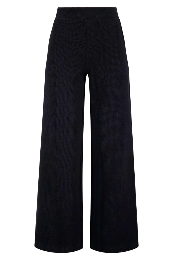 Outlet broek met structuur Broeken & Jeans