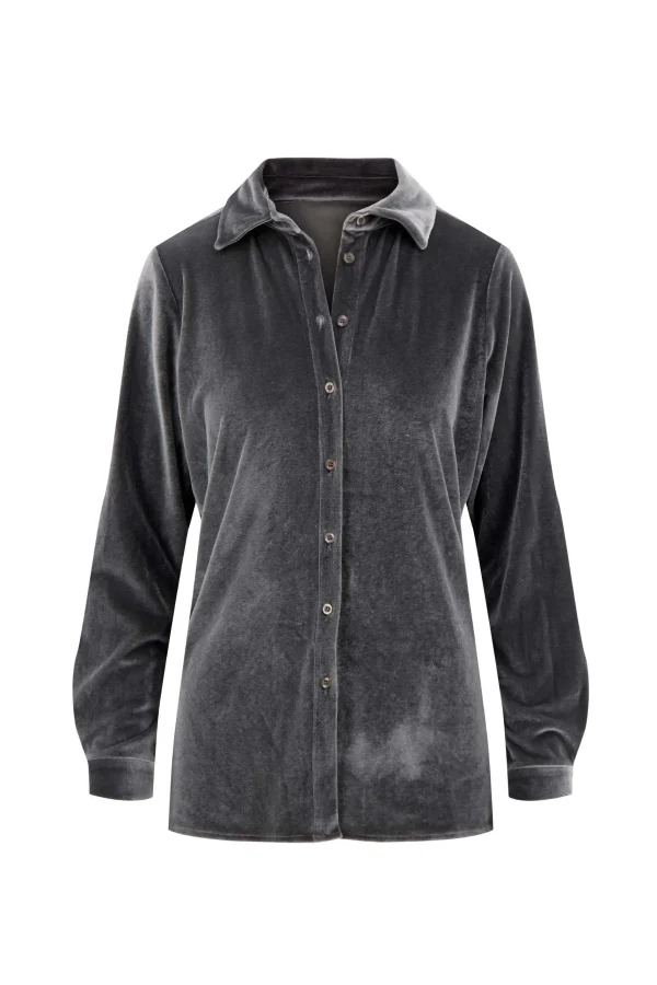 Store fluwelen blouse Tops