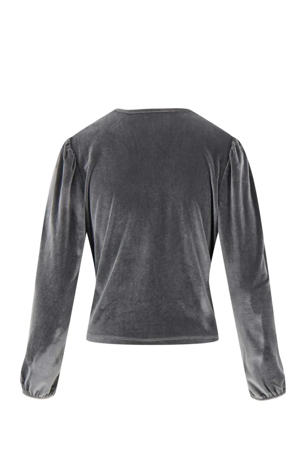 New fluwelen wikkeltop Tops