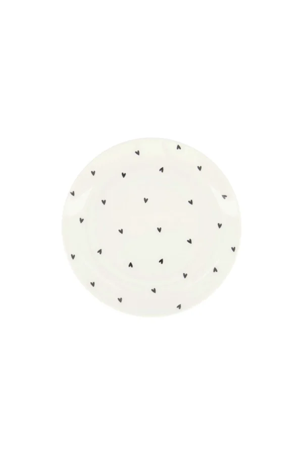 Cheap gebaksbordje hartjes Servies