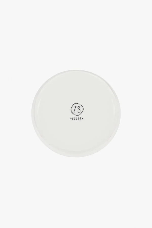 Clearance gebaksbordje met hartje rood Servies