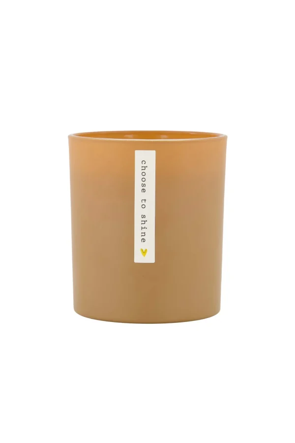 Shop geurkaars in glas choose to shine Geurkaarsen