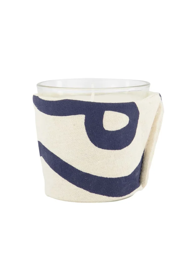 Online geurkaars in linnen wikkel poederzacht peper en zout Geurkaarsen