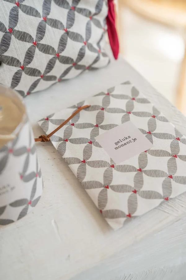 Best geurzakje schone was geluksmomentje antracietgrijs/roze rood Bad