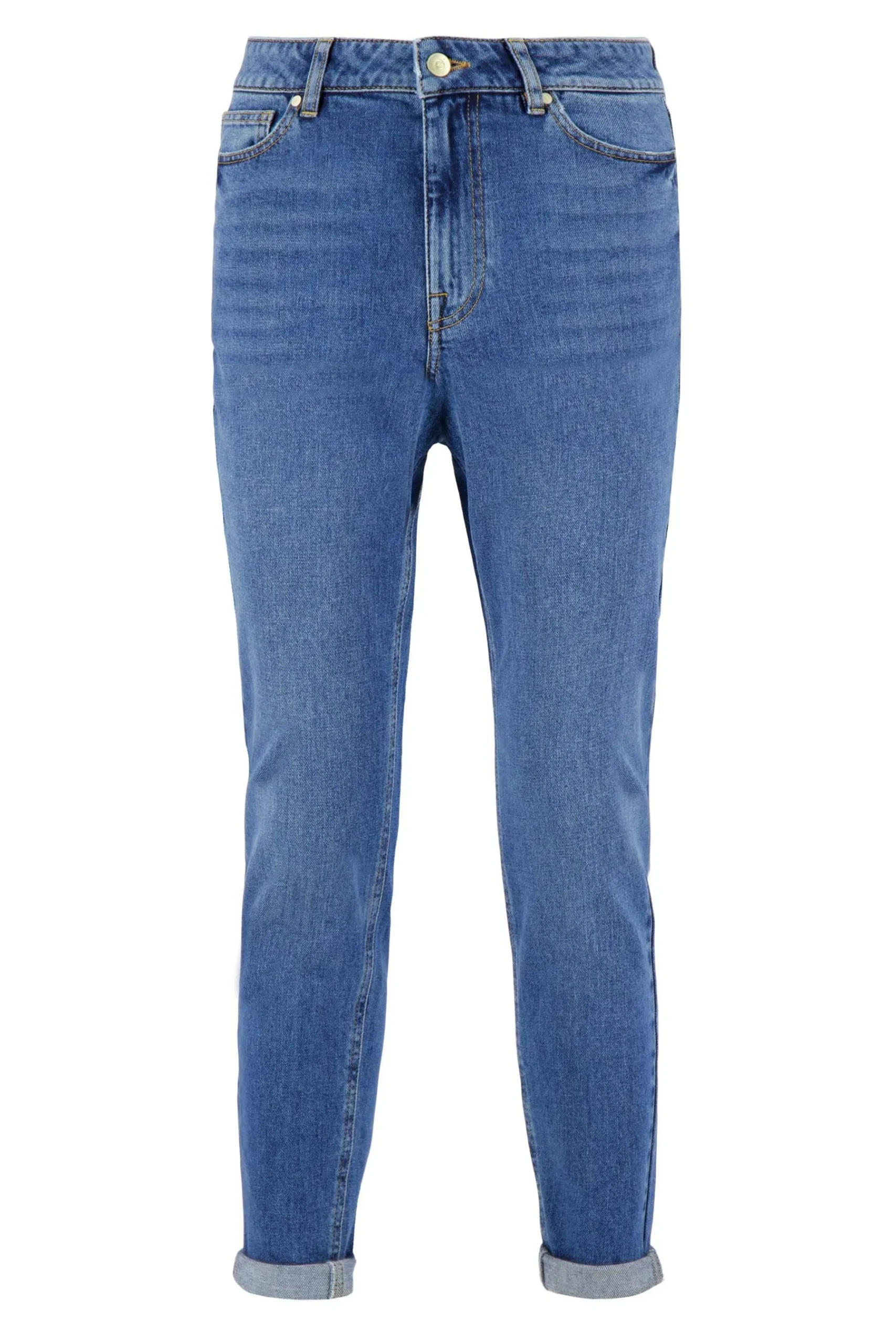 zusss_high_waist_jeans_midden_blauw_0.webp Best high waist jeans midden blauw Broeken & Jeans
