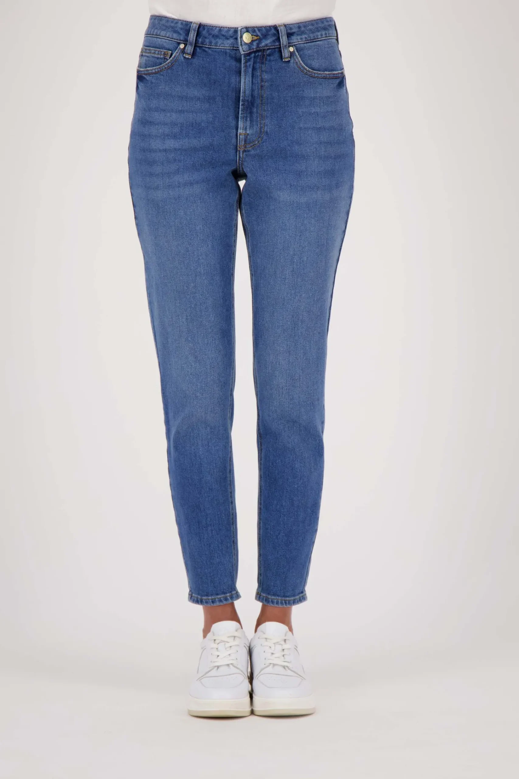zusss_high_waist_jeans_midden_blauw_1.webp Best high waist jeans midden blauw Broeken & Jeans