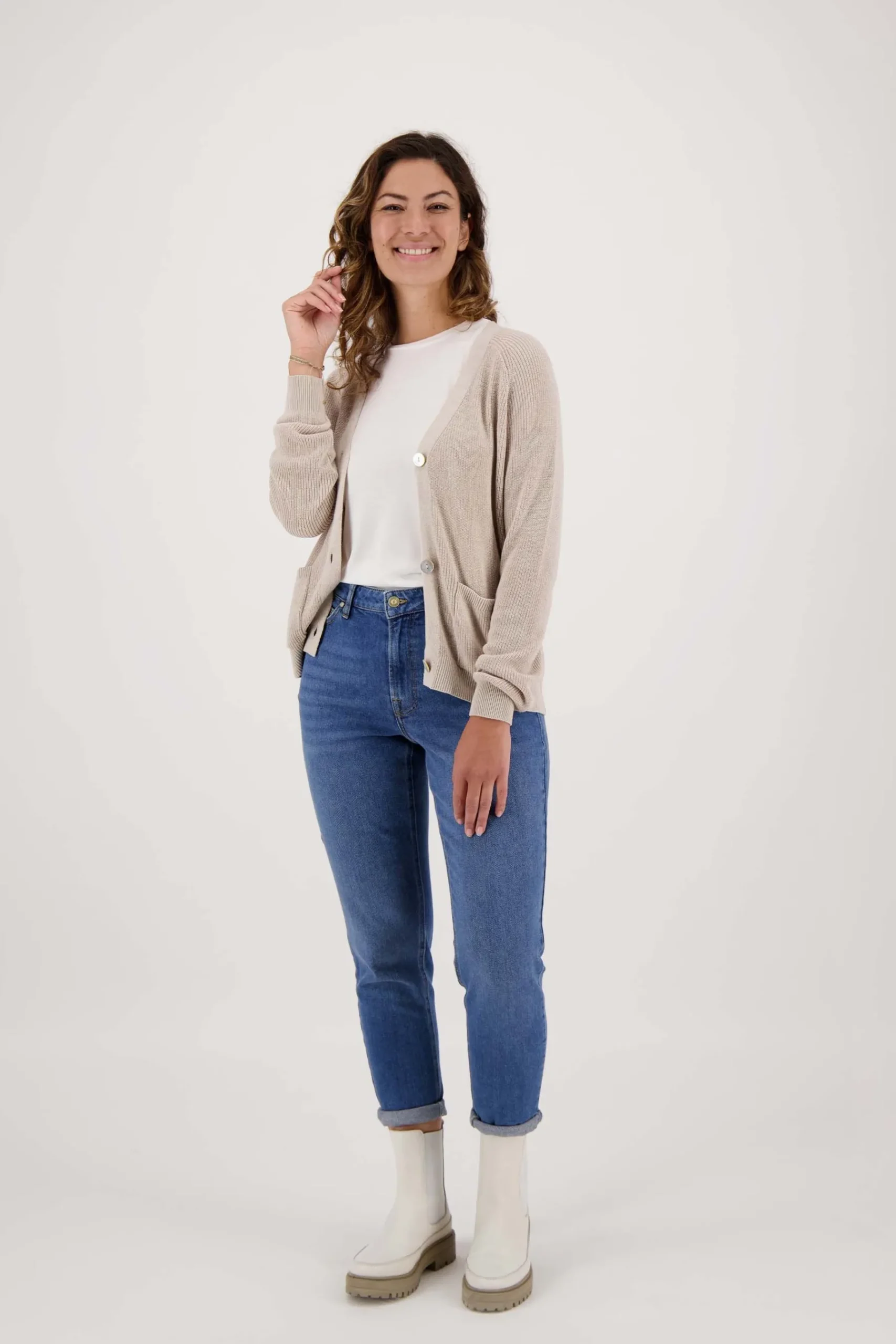 zusss_high_waist_jeans_midden_blauw_2.webp Best high waist jeans midden blauw Broeken & Jeans