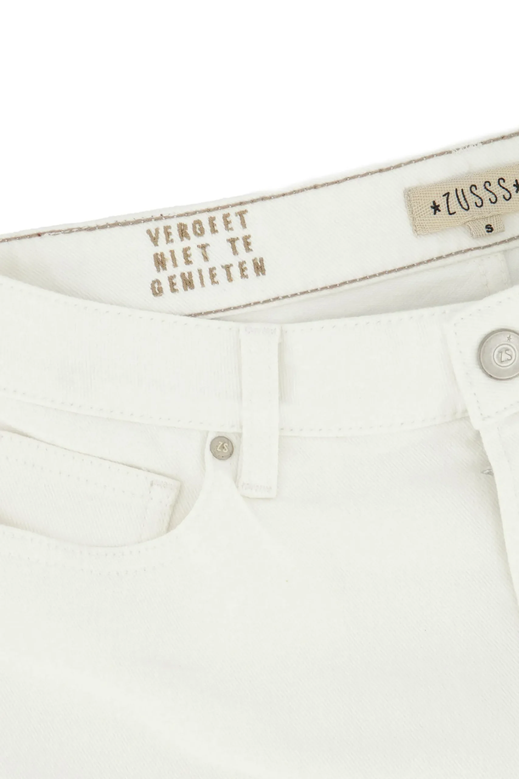 zusss_high_waist_jeans_off_white_4.webp Cheap high waist jeans off white Broeken & Jeans