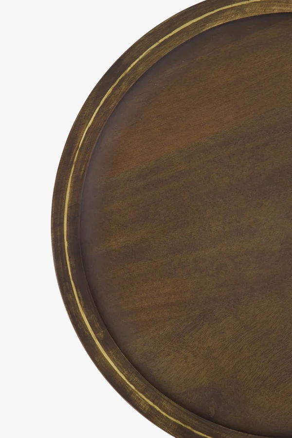 Clearance houten stylingbord 40 cm /goud Overige Woonaccessoires