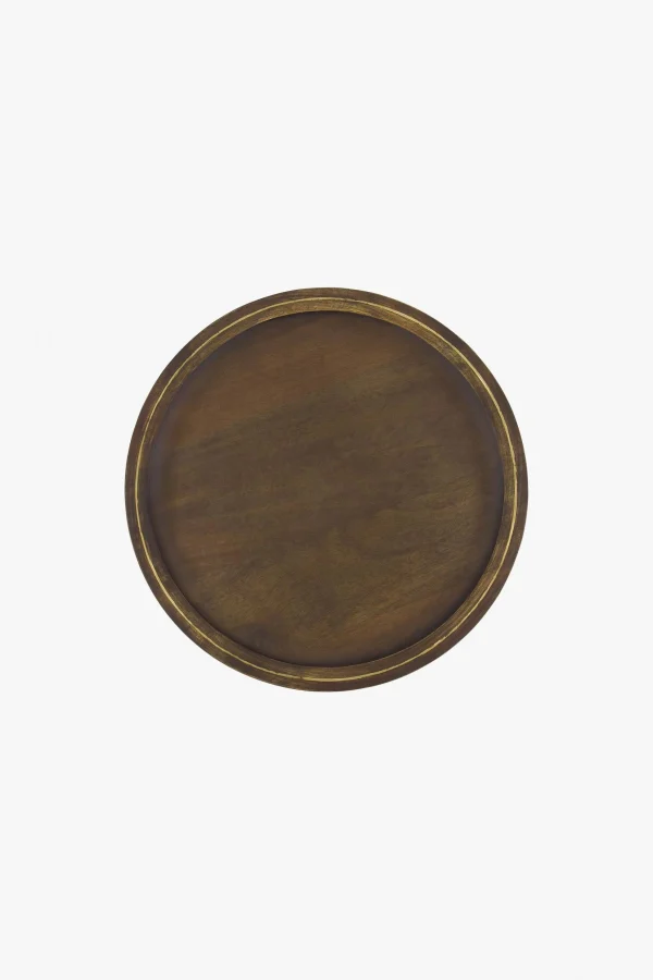 Cheap houten stylingbord 30 cm /goud Overige Woonaccessoires