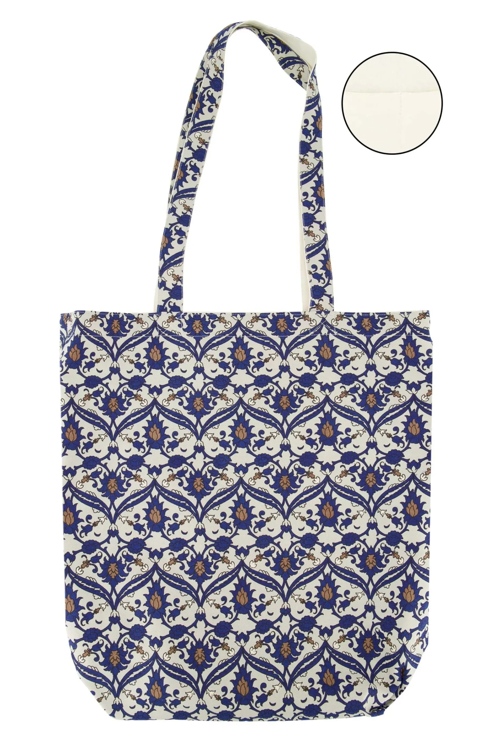 zusss_katoenen_shopper_met_print_zand_0.webp Flash Sale katoenen shopper met print Schoudertassen & Handtassen