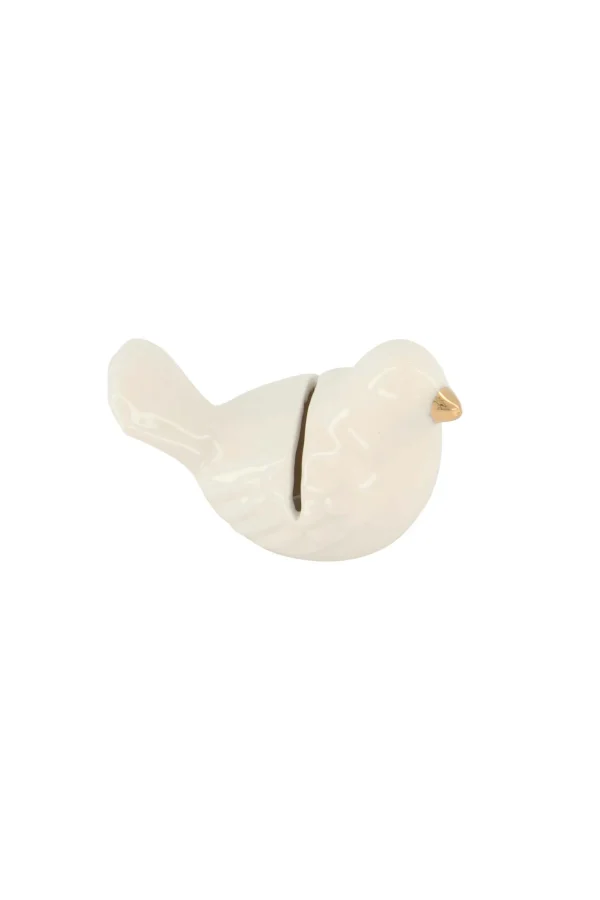 Outlet keramieken kaartenhouder vogel Overige Woonaccessoires