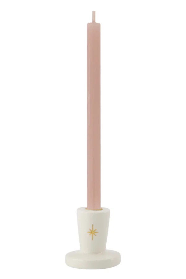 Discount keramieken kandelaar gouden ster Kaarsen | Kaarsenhouders