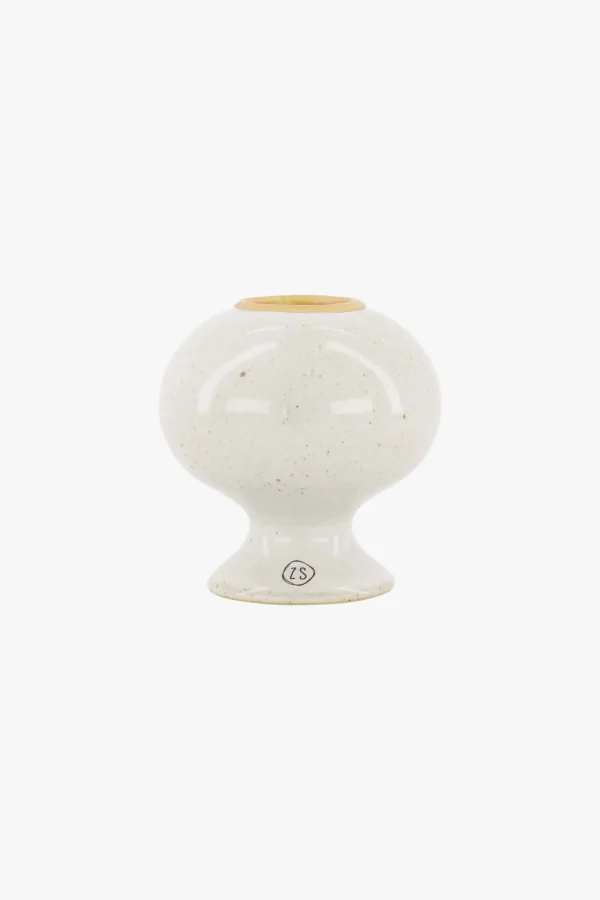 Fashion keramieken kandelaar M glazuur spikkels Kaarsen | Kaarsenhouders