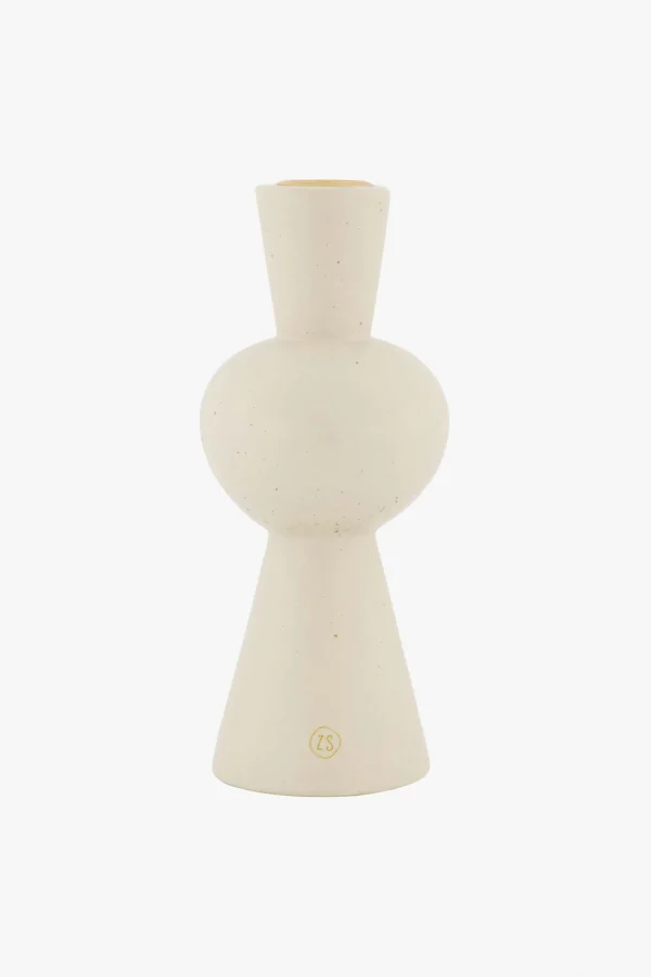 Best keramieken kandelaar met bolling spikkels Kaarsen | Kaarsenhouders