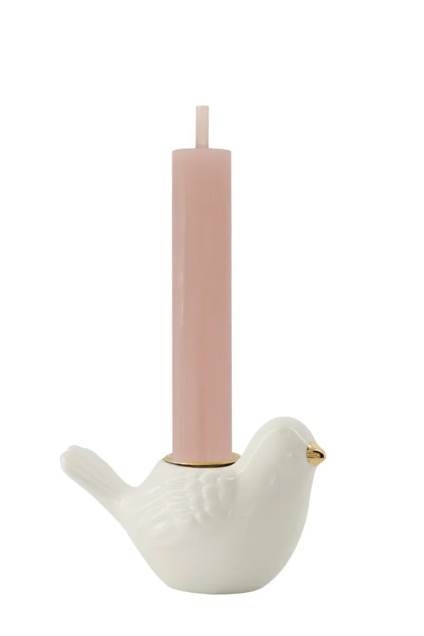 Clearance keramieken kandelaar vogel Kaarsen | Kaarsenhouders