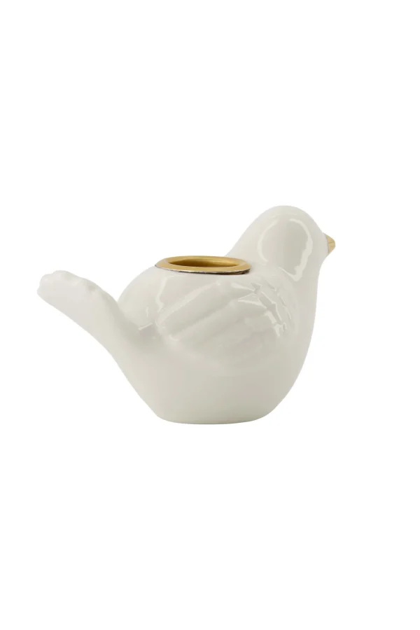 Clearance keramieken kandelaar vogel Kaarsen | Kaarsenhouders