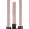 Outlet keramieken kandelaar voor 3 dinerkaarsen rond Kaarsen | Kaarsenhouders