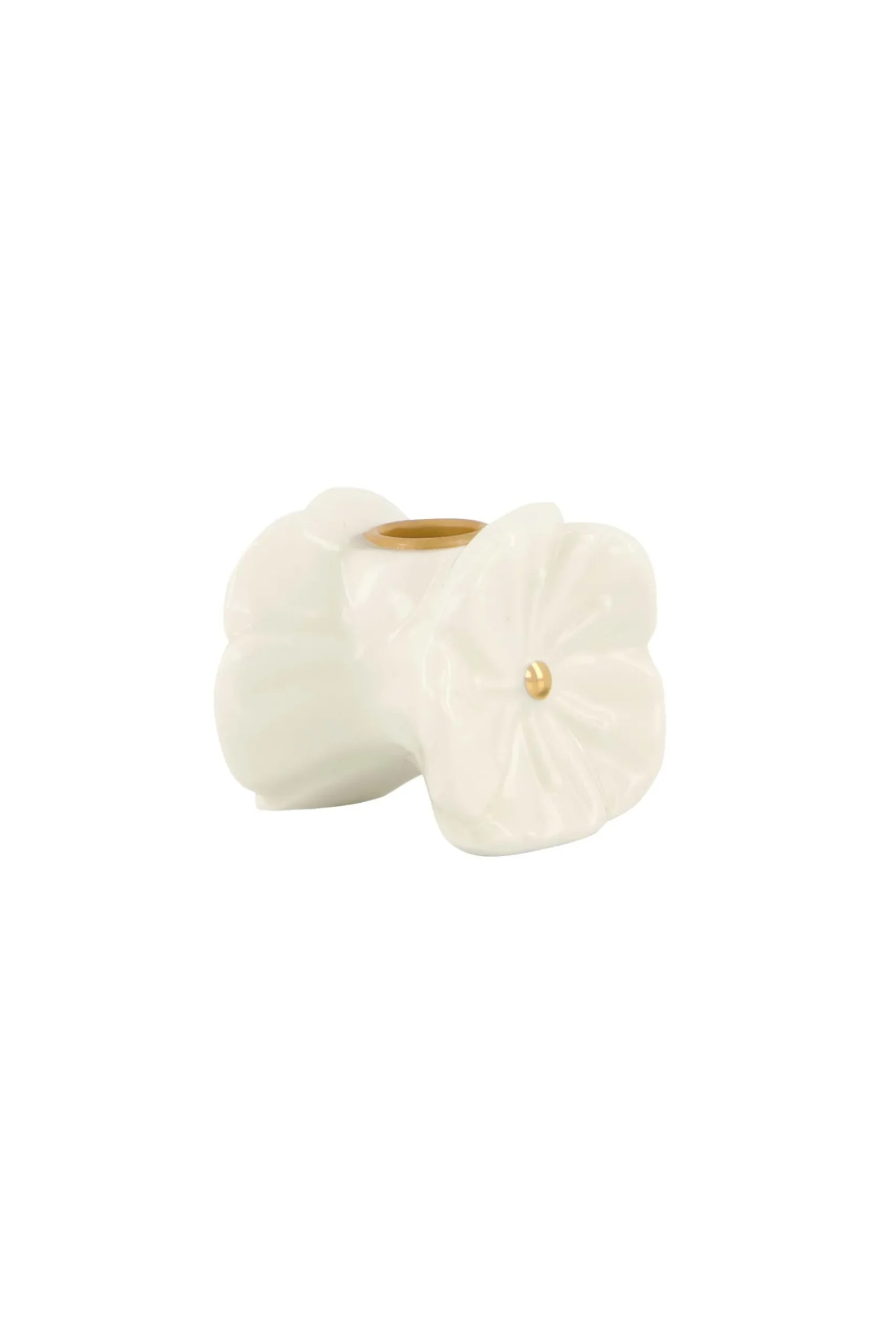 zusss_keramieken_kandelaartje_bloem_wit_2.webp Best Sale keramieken kandelaartje bloem Kaarsen | Kaarsenhouders