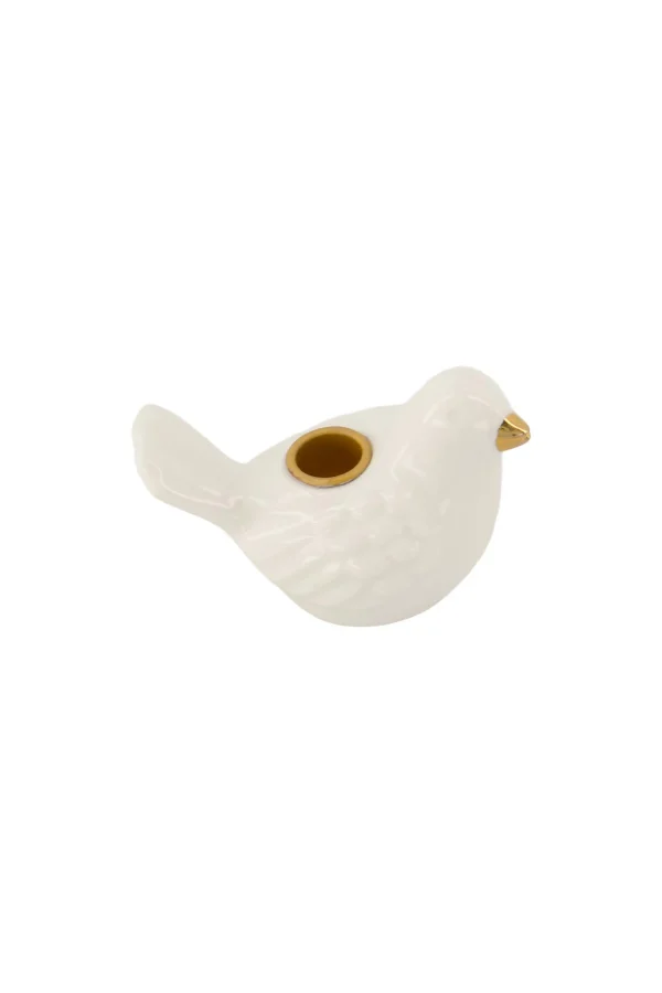 Clearance keramieken kandelaartje vogel Kaarsen | Kaarsenhouders