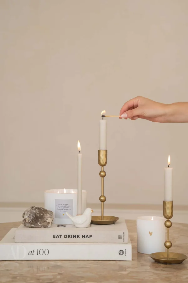 Clearance keramieken kandelaartje vogel Kaarsen | Kaarsenhouders