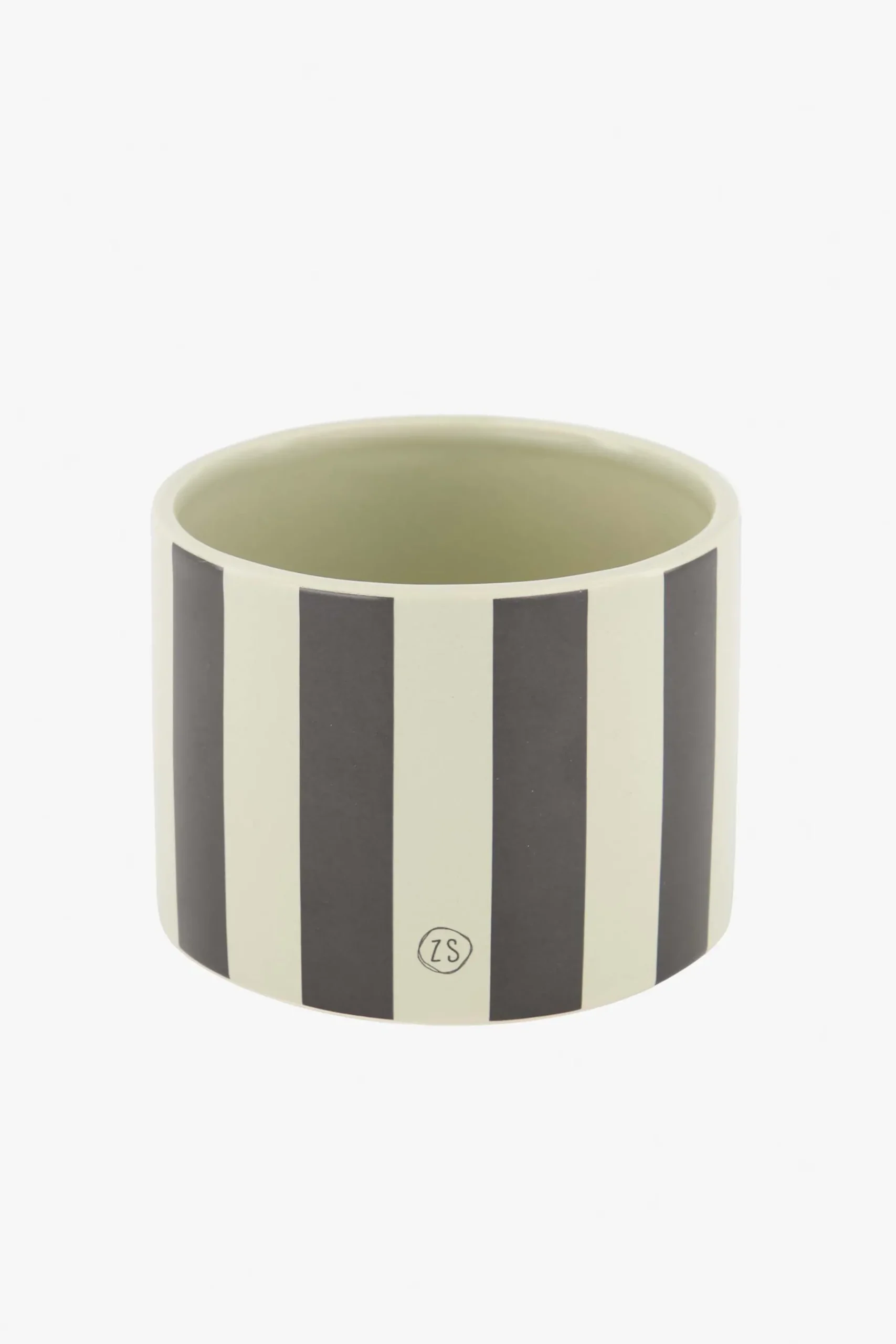 zusss_keramieken_voorraadpot_strepen_m_zand_antraciet_1.webp New keramieken voorraadpot strepen M zand antraciet Opbergers & Manden