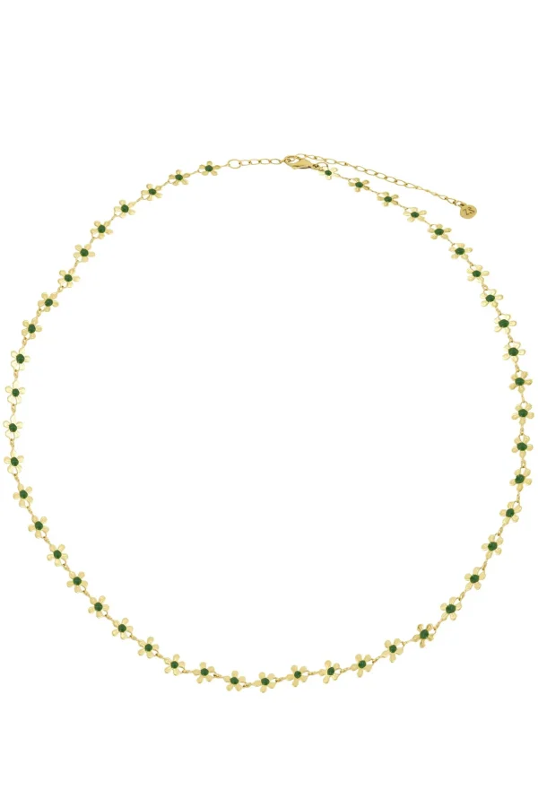 Fashion ketting met bloemen Kettingen
