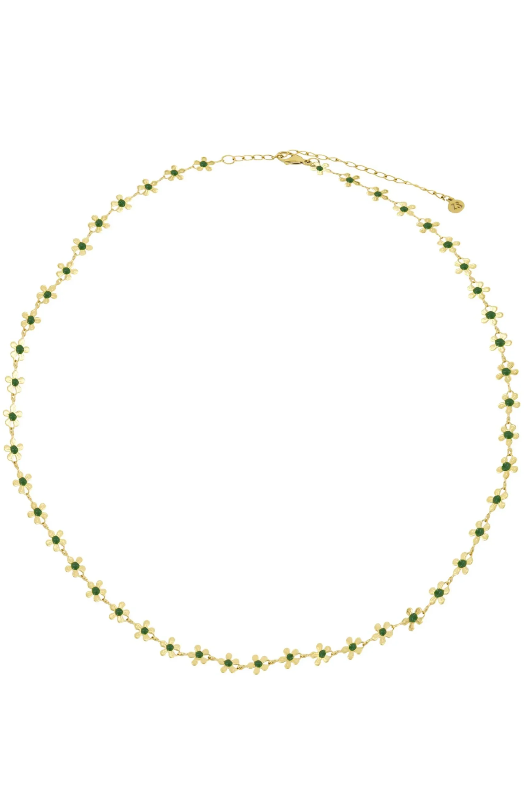 zusss_ketting_met_bloemen_donkergroen_1.webp Fashion ketting met bloemen Kettingen