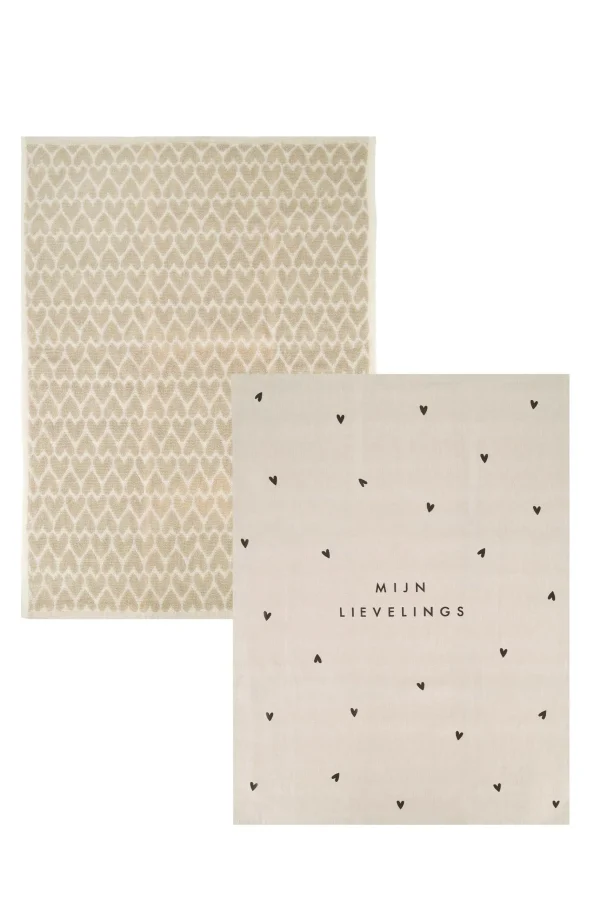 Shop keukenset hartjes mijn lievelings Keukentextiel