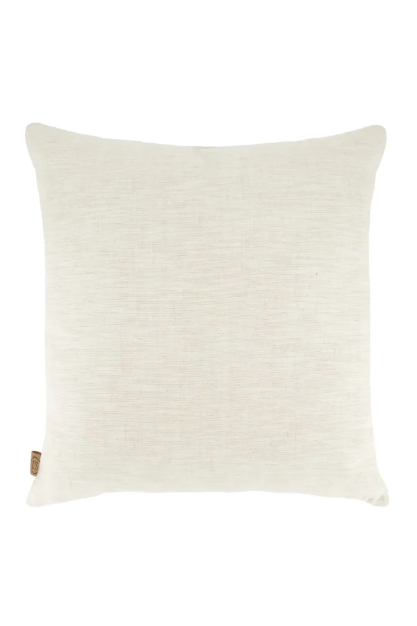 Best kussen grafisch gewoven patroon 45x45cm grijs Kussens