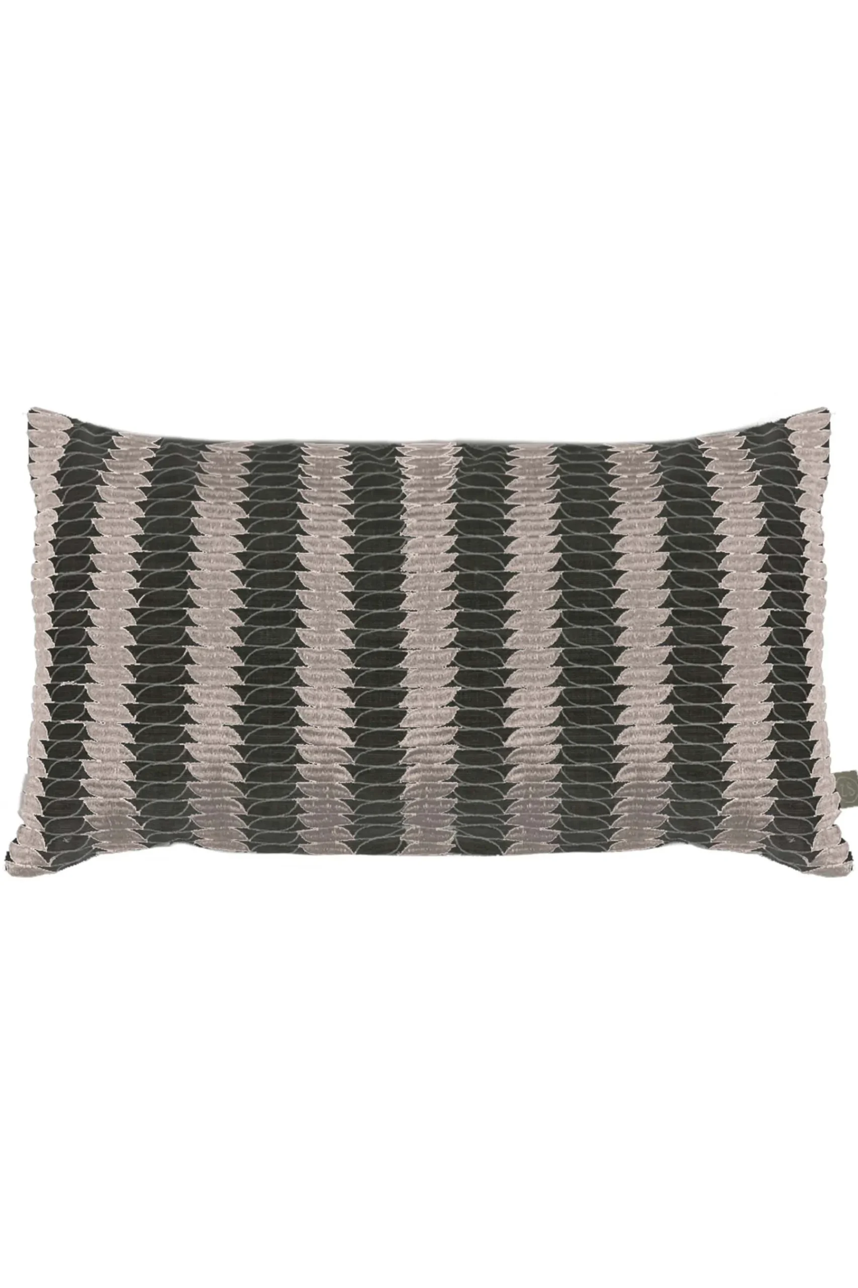 zusss_kussen_grafisch_patroon_borduur_xcm_groengrijschampagne_0.webp Online kussen grafisch patroon borduur 50x30cm Kussens