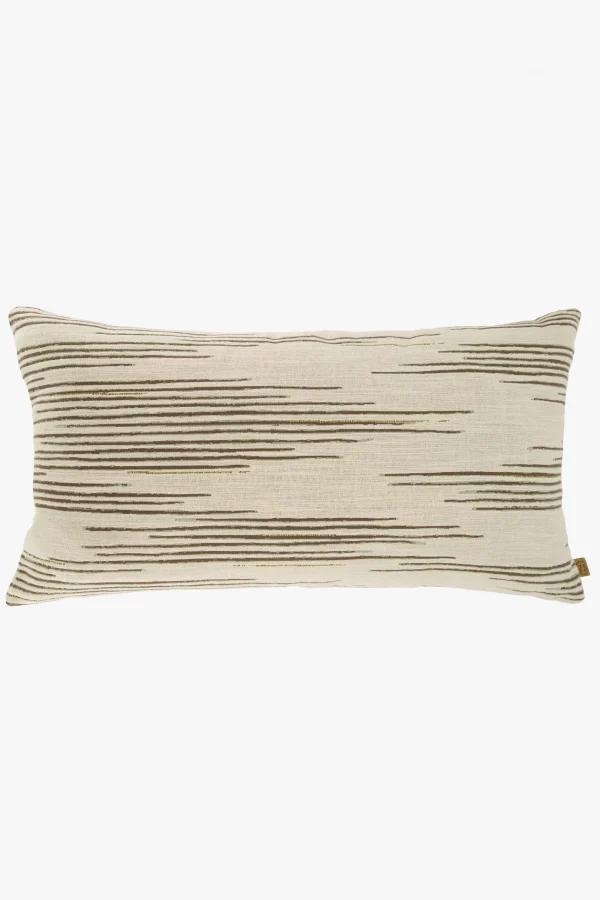 Hot kussen lijnenpatroon 60x40cm Kussens