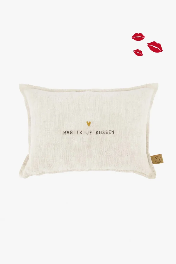 Store kussen mag ik je kussen 25x35cm peper en zout Kussens