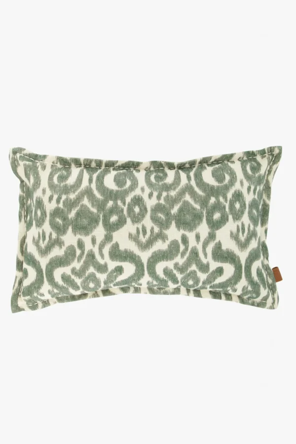 Clearance kussen ornament print en madeliefje 50x30cm Kussens