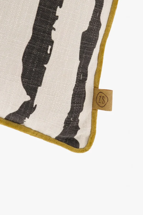 Fashion kussen penseelstreken 45x45cm Kussens