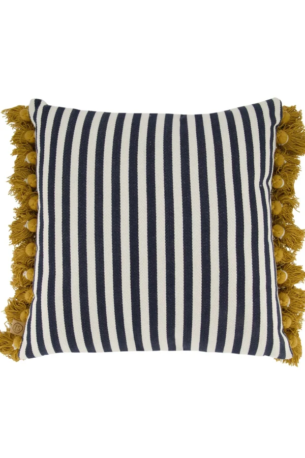 Online kussen samen is alles leuker streep 45x45cm Kussens