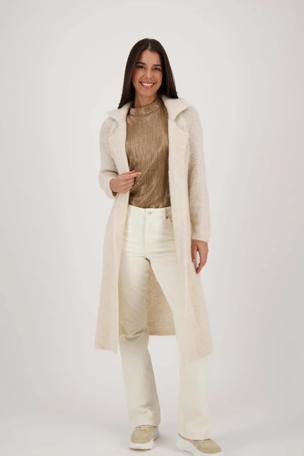 Flash Sale lang vest met reverkraag Vesten