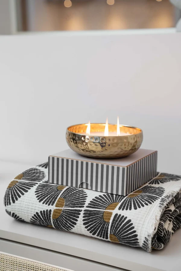 Online metalen geurkaars in geschenkdoos klaver Geurkaarsen