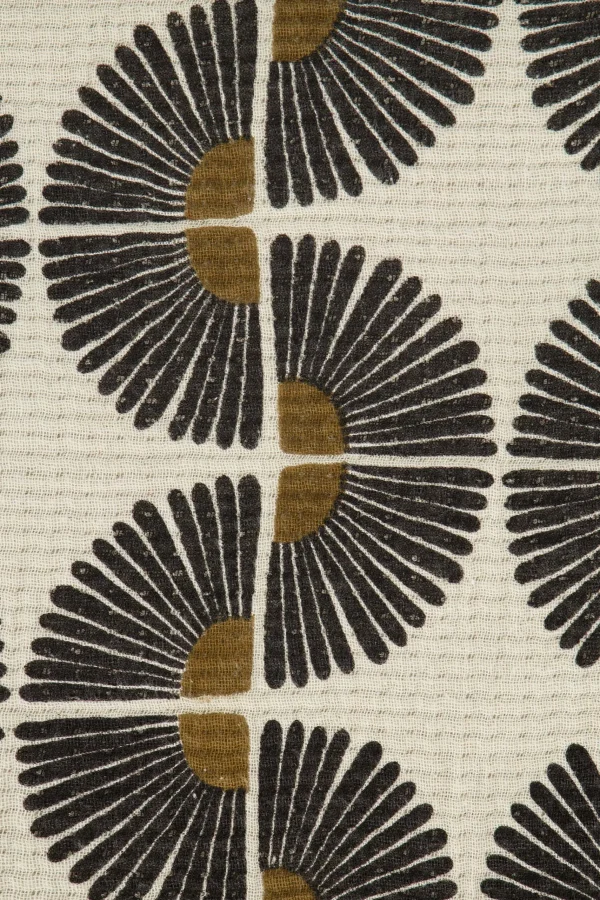 Sale plaid waaiers 130x170cm Plaids & Vloerkleden