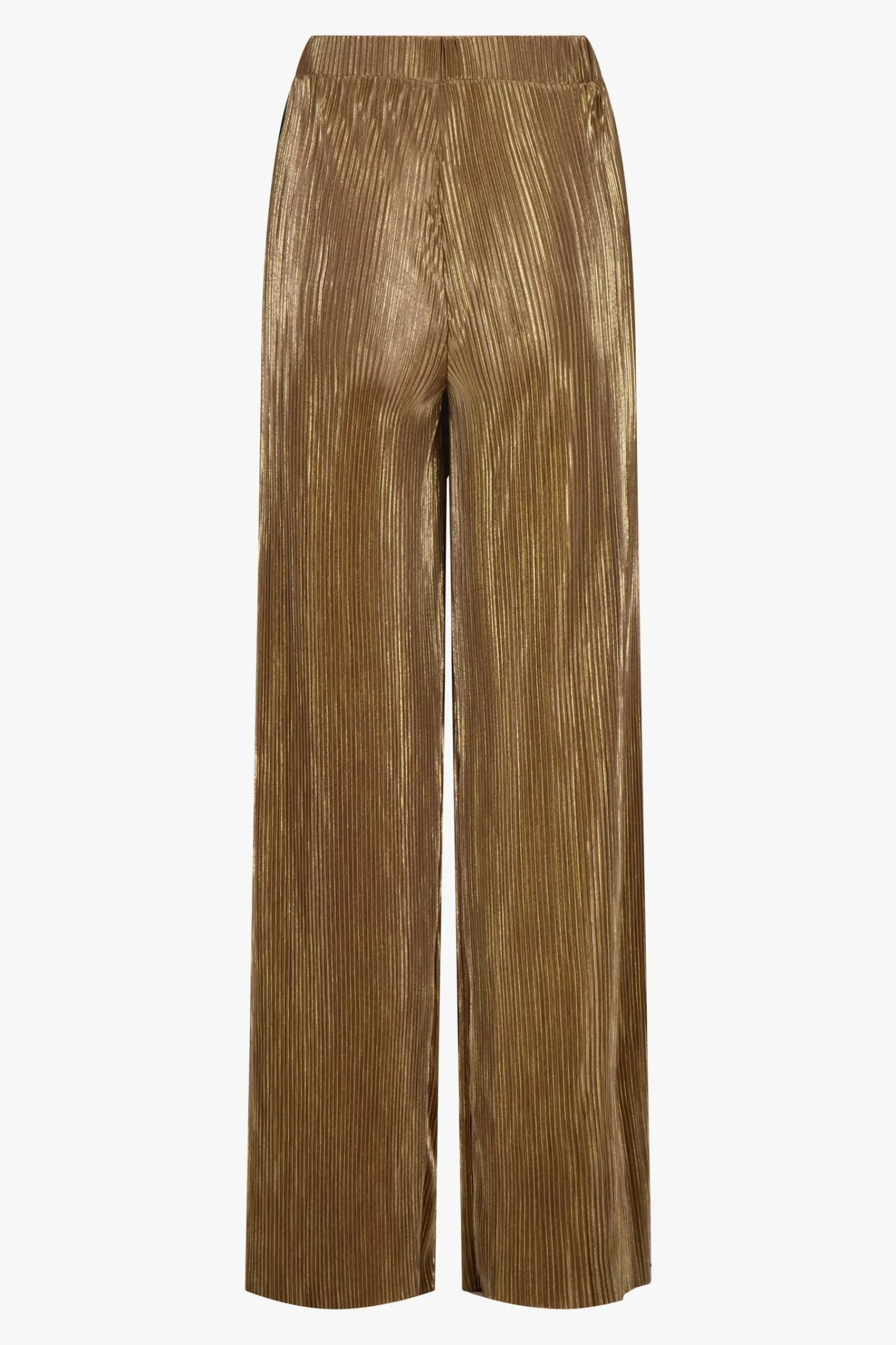 zusss_plisse_broek_champagne_goud_3.webp Clearance plisse broek goud Broeken & Jeans