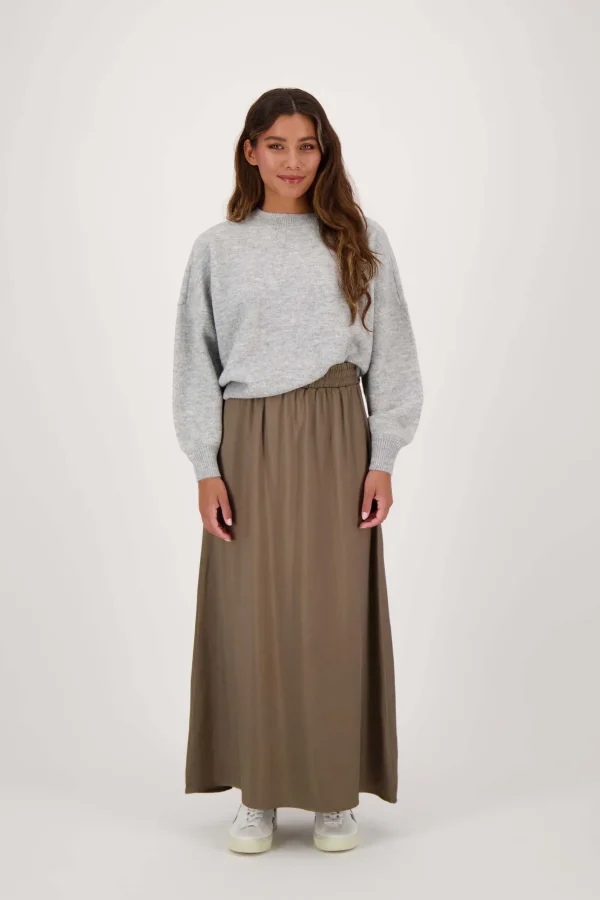 Discount satijnen twill rok Jurkjes & Rokken